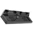 thumbnail image 3 of Multifunction Vertical Cradle Base Display Holder Durable Cooling Fans USB HUB Charging Station Compatible for PS4, 3 of 7
