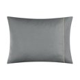 thumbnail image 6 of Casa 7-Piece Solid Reversible Comforter Set With Bonus Sheets, Charcoal, Queen, 6 of 6