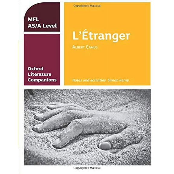 Oxford Literature Companions: L'Etranger: Study Guide For As