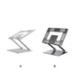 thumbnail image 3 of Moyic Soporte para computadora portátil Base de soporte antideslizante de aluminio Soporte de enfriamiento estable para ahorro de espacio de Electrónica Gris, 3 of 6