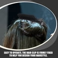 thumbnail image 2 of LEEYNEER 4pcs Grip Clips Hair Sectioning Clips Hair Parting Comb Clips for Salon Hair Cutting Coloring, 2 of 6