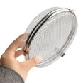 thumbnail image 3 of 1pc Stainless Steel Drying Basket Round Sieve Hanging Drying Vegetable Net Anti-fly Artifact Drying Small Fish Kitchen Tool, 3 of 10