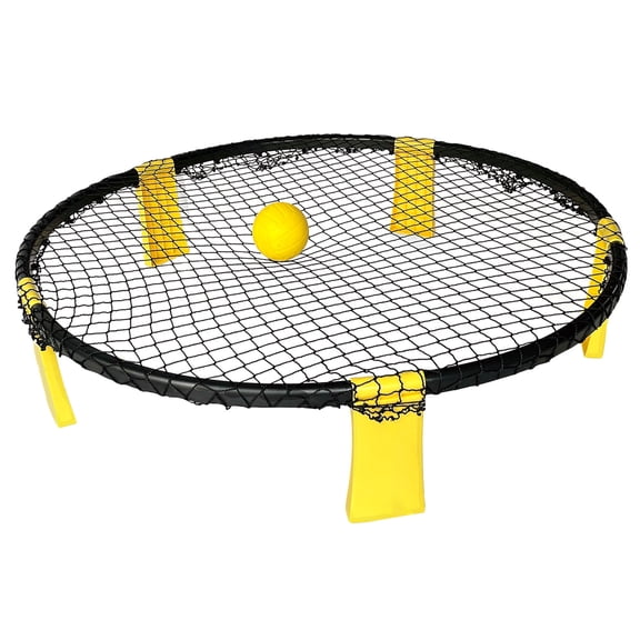 Outdoor Beach Ball Game Volleyball Game Roundnet Game Set for Friends Family - Perfect for Beach, Yard, Lawn, Backyard, and Park