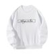 thumbnail image 4 of Sudadera clásica con cuello redondo, ropa informal holgada, ropa deportiva para otoño e invierno, sudadera perfecta para ir de compras en la oficina 2XL, 4 of 8