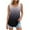 Black, variant on HAiming Plus Size Tank Tops for Women Gradient Color Sleeveless Round Neck Shirts Summer Casual Loose Basic Blouse