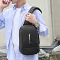 thumbnail image 3 of Bolso antirrobo de la honda de Crossbody, carga de la mochila del pecho, mochila del hombro para las mujeres de los hombres, 3 of 6