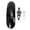 Black, variant on M Buder Motorcycle Front High Mounted Mud Guard Aluminum Alloy Long Board Mudguard Cover Replacement for Triumph Street Twin 900 2016-2025 Silver, 18.1 in / 46.0 cm