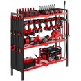 thumbnail image 2 of Large Power Tool Organizer Cart with Charging Station Drill Holder Garage Storage Standing Stability Storage Rack Utility Tool Shelf (), 2 of 3