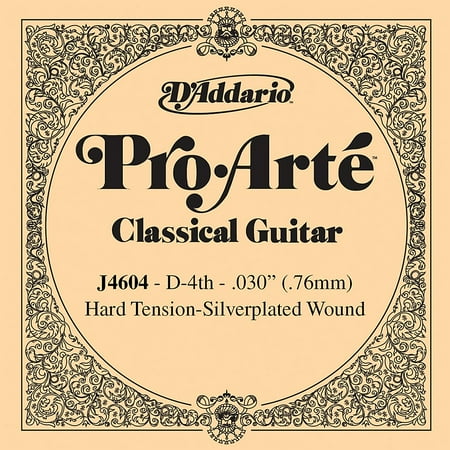 UPC 019954234072 product image for D'Addario J46 D-4 Pro-Arte SP Hard Single Classical Guitar String | upcitemdb.com