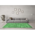 thumbnail image 3 of Ahgly Company Indoor Rectangle Oriental Emerald Green Industrial Area Rugs, 8' x 10', 3 of 4