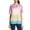 Pink, variant on Spencer Women's Gradient Tie Dye T-Shirt Summer Short Sleeve Round Neck Blouse Casual Loose Tunic Tops (XL,Green)