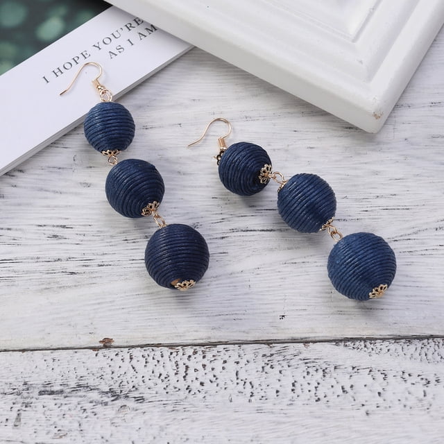 NUOLUX Aretes Bohemia Con Enrollada De Estilo Único Y Para Mujer