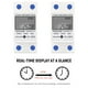 thumbnail image 2 of Medidor de energía eléctrica digital Medidor de electricidad de carril DIN monofásico Medi Carevas Medidor de energía, 2 of 7