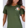 thumbnail image 3 of 3 Pack: Women's Printed Nightshirt Short Sleeve Ultra-Soft Nightgown Sleep Dress (Available In Plus Size), 3 of 5