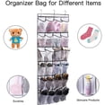 thumbnail image 4 of Hanging Shoe Rack, Shoe Organizer Over the Door Space, 4 of 6