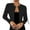 Black, variant on Women’s Elegant Open Front Long Sleeve Bolero Shrug Jacket – Lightweight Cardigan for Dressy and Casual Outfits