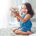 thumbnail image 2 of Poupée au Motif d'Ours Assis et Jouet Doux pour Enfants, Compagnon Parfait pour l'Intérieur et l'Extérieur pour les Enfants de 3 Ans et Plus, Excellente Idée pour les Anniversaires et les Fêtes, 2 of 6