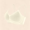 thumbnail image 2 of Thousandth Women's Breathable Wireless Bra Soft Seamless Mesh Bralette with Thin Adjustable Straps Lightweight Comfort Everyday Underwear for Women, 2 of 7