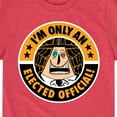 thumbnail image 3 of The Nightmare Before Christmas - Mayor Elected Official - Youth Short Sleeve Graphic T-Shirt, 3 of 5