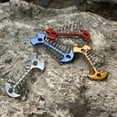 thumbnail image 3 of 10 Pcs Chevilles d'Ancre à Arête de Poisson Réglables pour Plancher, Boucle, Clous Fixes pour Auvent Extérieur/terrasse, Crochets de Tente de Camping, 3 of 7