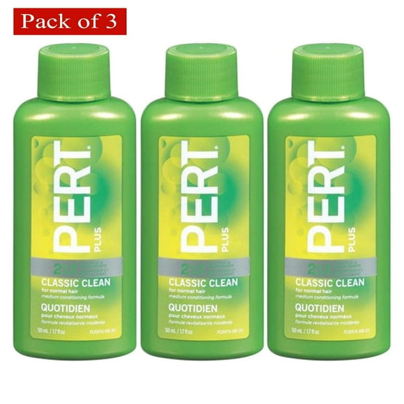 Pert Shampooing & après-Shampooing 2 en 1 50ml (Lot de 3)