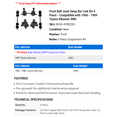 thumbnail image 2 of Front Ball Joint Sway Bar Link Kit 6 Piece - Compatible with 1986 - 1989 Toyota 4Runner 4WD 1987 1988, 2 of 2