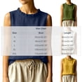 thumbnail image 3 of Women's Ruffle Trim Sleeveless Tank Top Summer Loose Fit High Neck Plain Shirts Casual Comfy Boho Beach Travel Tops White, 3 of 6