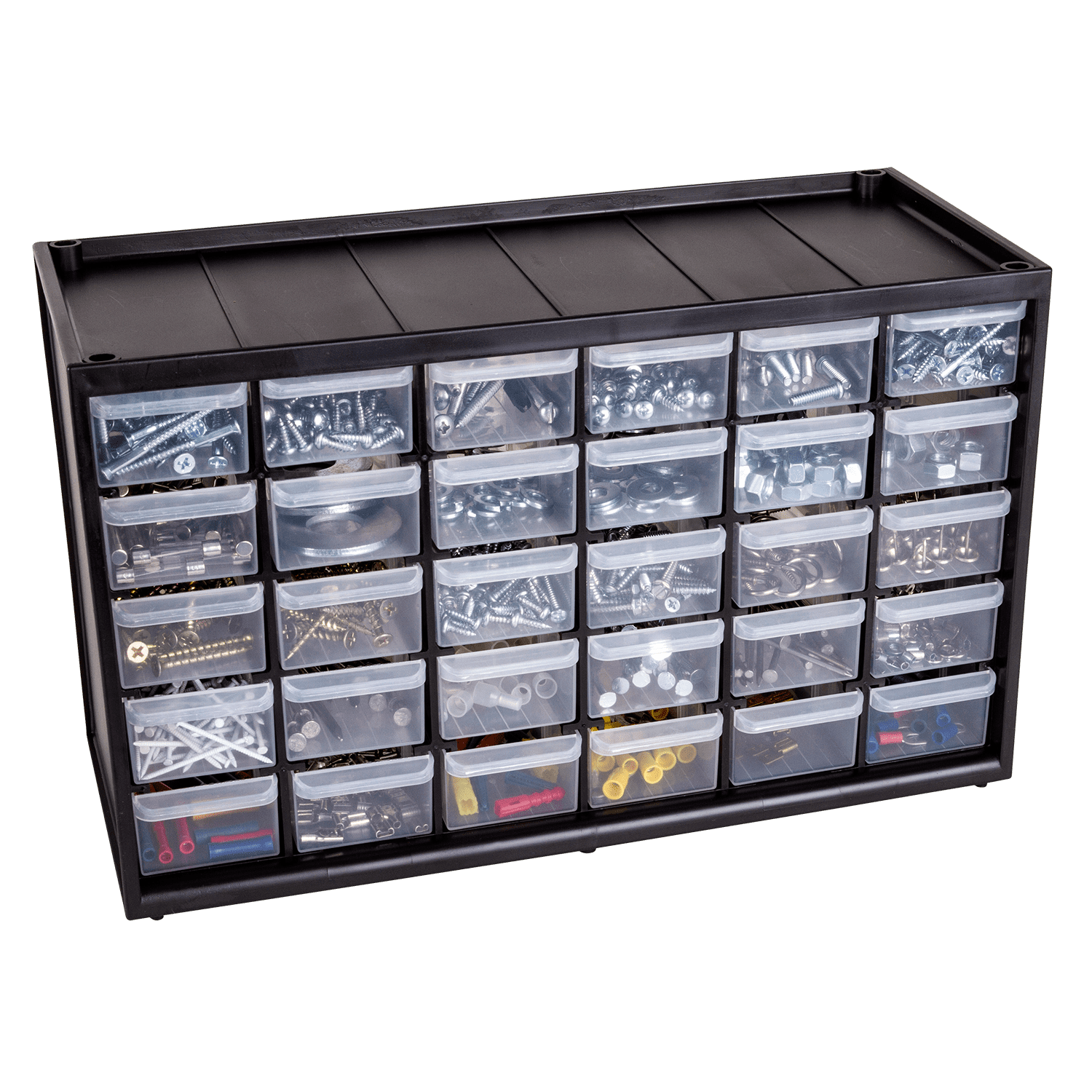 Flambeau 6576NC 30 Drawers Utility Box - Walmart.com