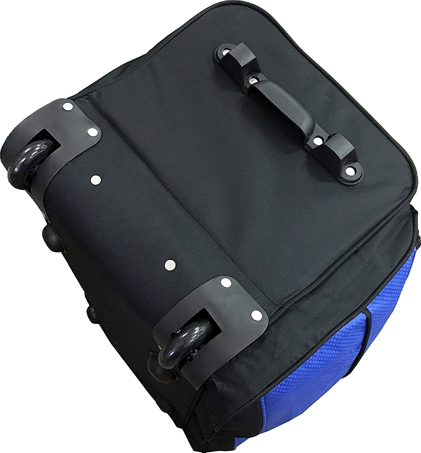 Dejuno 28" Retractable Rolling Duffel Bag, Blue
