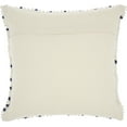 thumbnail image 2 of Nourison Outdoor Pillows Navy Decorative Throw Pillow , 18"X18", 2 of 5