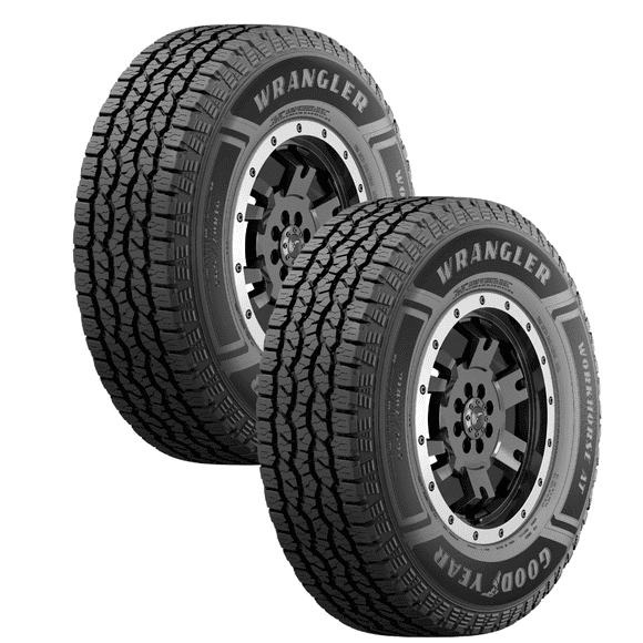 Paquete de 2 llantas 265/70R17 GOODYEAR WRANGLER WORKHORSE AT 121S