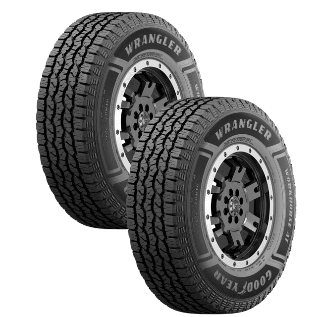 Paquete de 2 llantas 265/60R18 GOODYEAR WRANGLER WORKHORSE AT 110H