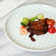 thumbnail image 4 of Mainstays Alessandra Mint 4-pack Stoneware Dinner Plate Set, 10.5", 4 of 6