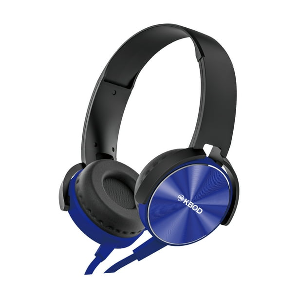Audífonos KBOD FON i15 40mm Con Cable Azul Walmart en línea