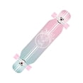thumbnail image 4 of koolsoo Complete Skateboard Longboard Standard Skate Boards for Teens Kids Beginners Pink Elk, 4 of 9