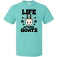 thumbnail image 3 of Inktastic Life is Better with Goats T-Shirt, 3 of 5