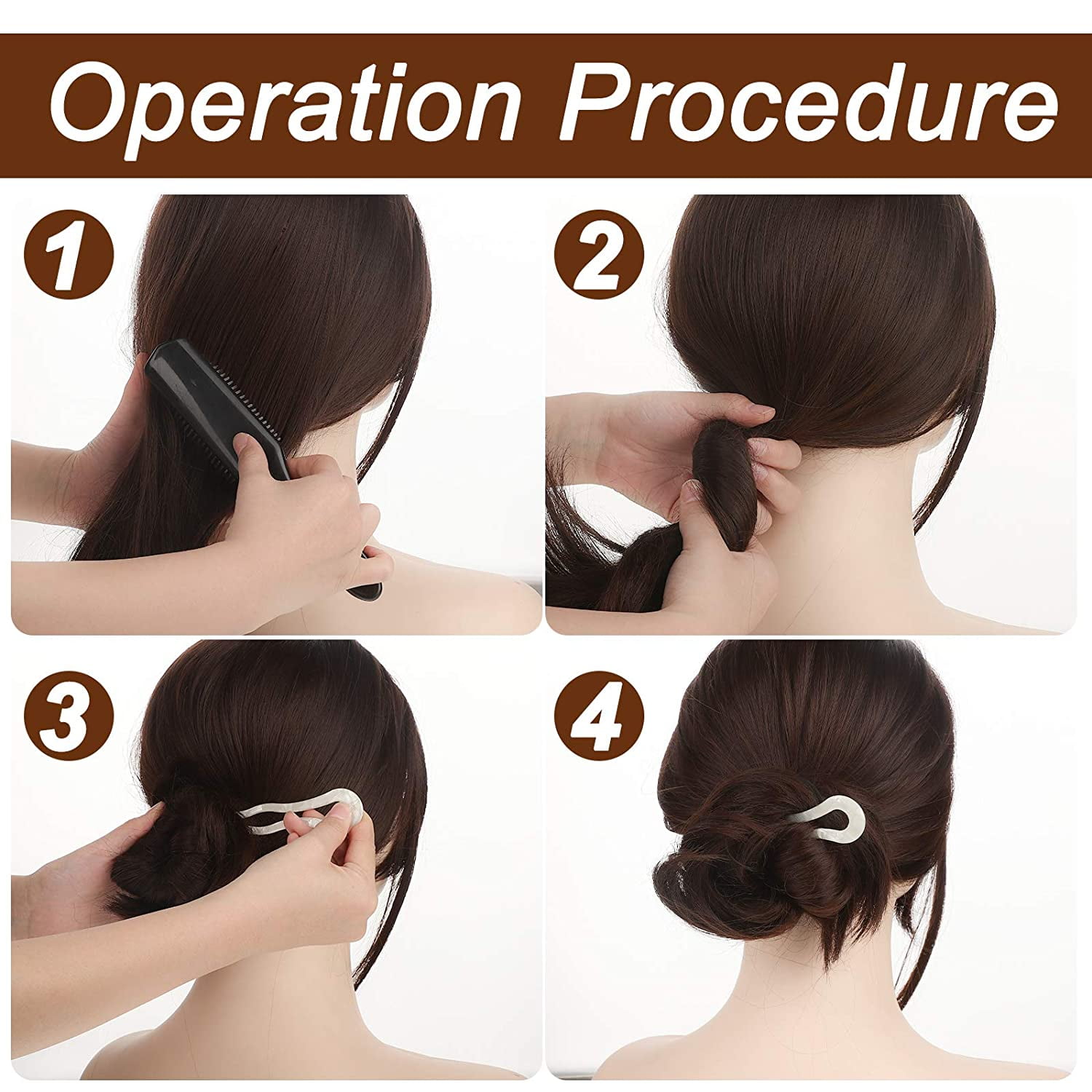 Pieces U shaped Hair Pins French Twist Stick Clip Pins Large