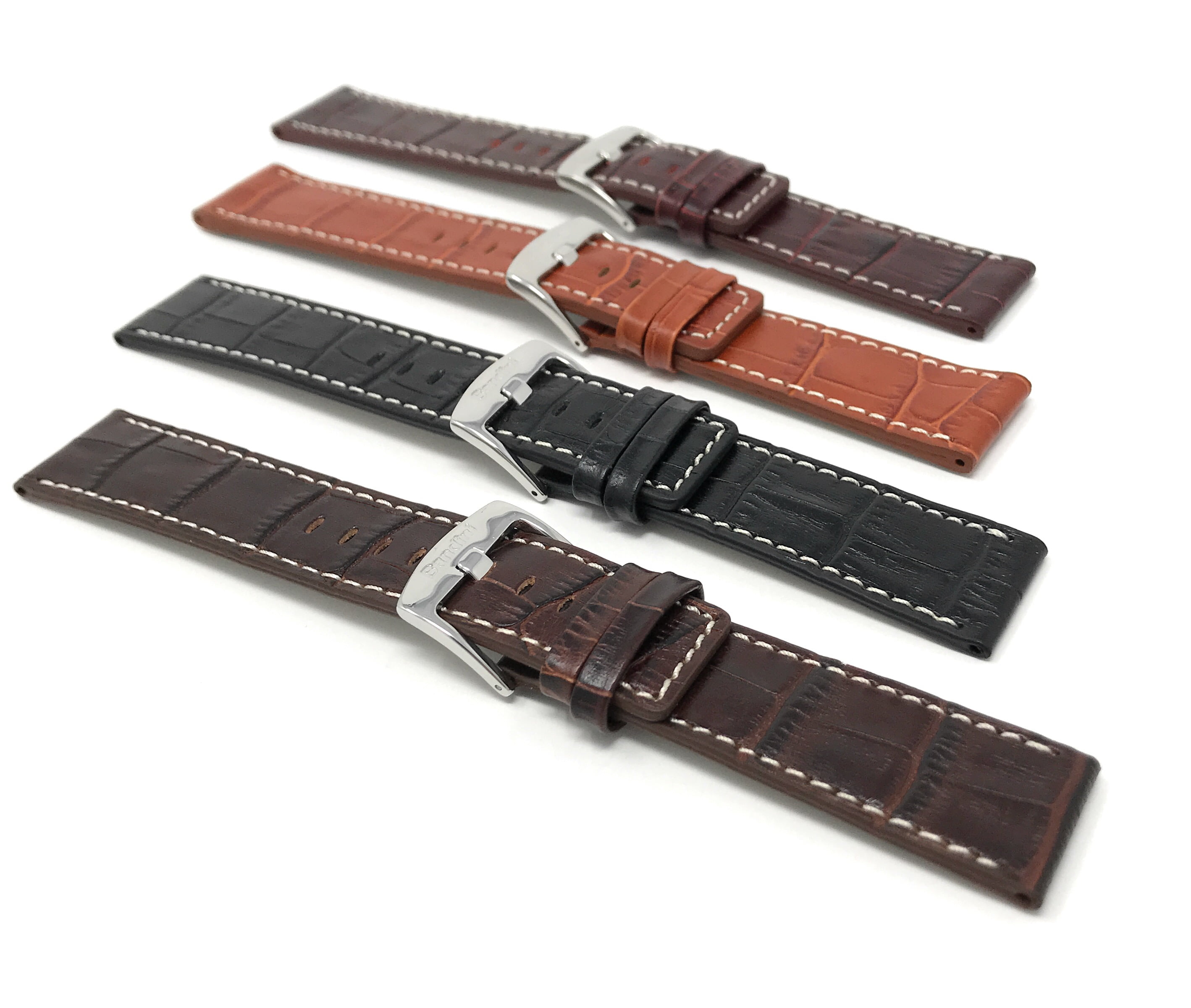 Inexpensive And Stylish Stainless Steel And Leather Watches Band U0080G1_K0012859 main image 1