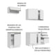thumbnail image 5 of Cocina Integral Madesa Glamy Sin Tarja 180 Cm Blanco, 5 of 10