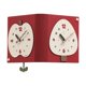 thumbnail image 1 of Reloj rojo de del reloj de pared de la pared de la pared de la pared innovador innovador reloj decorativo moderno para salón de, 1 of 8