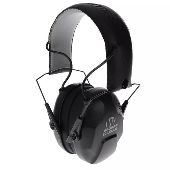 Walker's Adjustable Cloak Single Mic Electronic Ear Muff