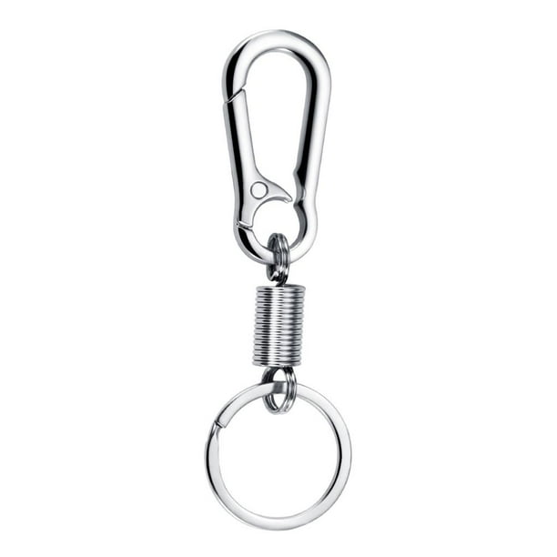 sweethay LLavero de aleación de Zinc, mosquetón de escalada multiusos, fuerte rodamiento de carga, bloqueo de seguridad para escalada, Clip de escalada Automoción decorativa y accesorios sweethay VI007128-00
