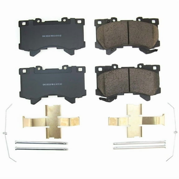 Power Stop Front Z17 Evolution Ceramic Brake Pads with Hardware 17-2442