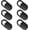 Black (Small 6 Pcs), variant on Laptop Camera Cover, 0.027 Inch Ultra Thin Camera Cover, Webcam Privacy Cover Fits on Computer, Laptop, MacBook, PC, Cell Phone, iPhone, iPad, iMac, Tablet, Black Web Cam Cover Sliders (9 Pack)