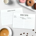 thumbnail image 5 of 60pcs RECIPE Recipe Card Food Material Composition Record Card Multi Print Selection, 5 of 5