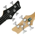 thumbnail image 5 of Electric Bass Guitar 4 Strings Full Size P Bass Beginner Kit Black for Starter with Gig Bag, Guitar Strap, and Guitar Cable, 5 of 7