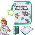 thumbnail image 2 of Product Classification Baby Album Soft Cloth Photo Book for Baby Growth Memory Album for to Toddler Family Keepsake Educational Keepsake Idea, 2 of 9