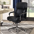 thumbnail image 5 of La-Z-Boy Sutherland Quilted Leather Executive Office Chair Black Bonded Leather, 5 of 9