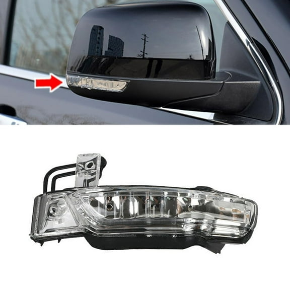 Furulu RH Mirror Turn Signal Light Indicator Lamp Light For Jeep Grand Cherokee 2011-21
