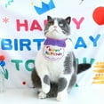 thumbnail image 2 of Suministros de fiesta Bearachild para perros y gatos decoración de cumpleaños Azul 6 pulgadas, 2 of 6